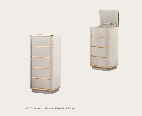 Kommode Decoratief dressoir ladenkast dressoirs 5 laden hoge kast