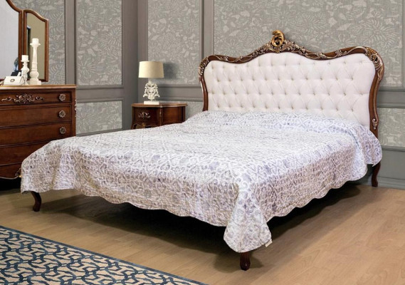 Tweepersoonsbed Bedden Slaapkamer Designbedden Vaccari Meubelen Massief Hout Bed Nieuw