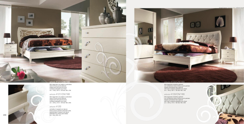 Bed Bedden Bedframe Hout Tweepersoonsbed Tweepersoonsbedden Modern Hotel Italië