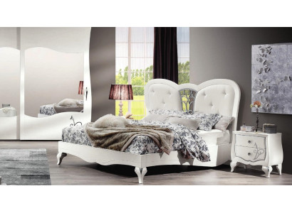 Bedbekleding design luxe dubbele hotelbedden slaapkamer bedframes hout