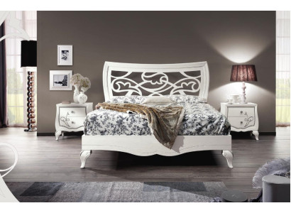 Slaapkamer Bed Nachtkastje Set Groep Bedden Tweepersoons Bedframe 3-delig Nieuw