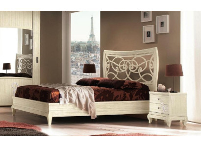Luxe bed nachtkastje bedden tweepersoons bedframe set met 3 delen slaapkamer