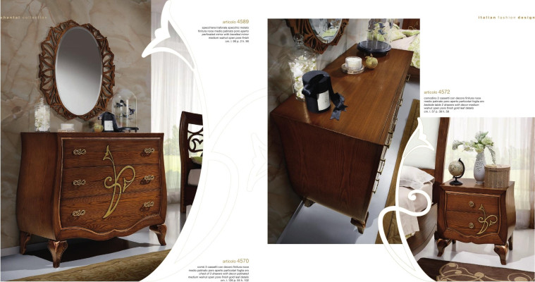 Kast Kast Luxe Kast Kast Plank Console Meubels Houten kast Spiegel