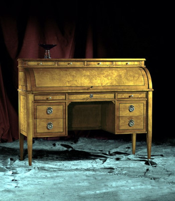 Tafels bureau tafel kantoortafel edel hout barok rococo antiek stijl meubels meubels