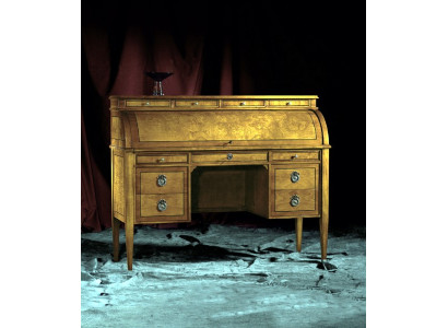 Tafels bureau tafel kantoortafel edel hout barok rococo antiek stijl meubels meubels