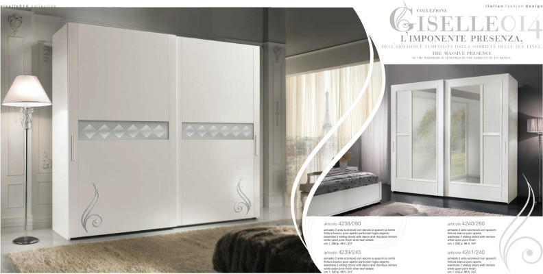 Luxekasten Kleding Kledingkast Kast Zweefdeuren Design Hout Modern