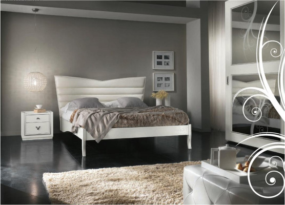 Slaapkamerbed nachtkastje set groep tweepersoonsbedden bedden nieuw set 3-delig.