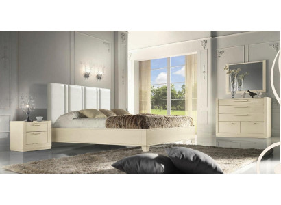 Slaapkamer Bed Nachtkastje Hout Bedden Tweepersoonsbedden Bedframe Nieuwe Set 3-delig