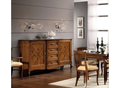 Buffet Kast Dressoir Kabinet Ladekast Vitrine Woonkamer Hout Ladekasten Nieuw