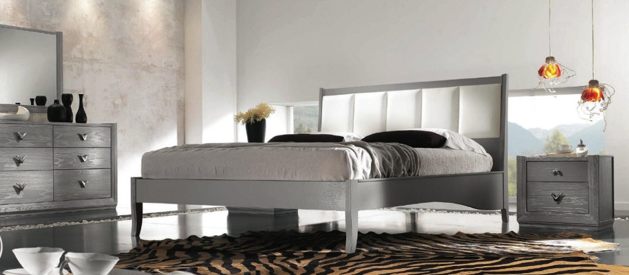 Bed met gestoffeerde bedden Bed Bed gestoffeerd Designer Hotel Dubbel Design Houten Bedframe Nieuw