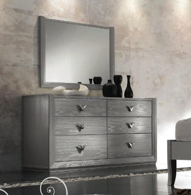 Ladenkast Spiegelset Houten Designercommodes Kast Plank Italiaanse Set 2-delig.