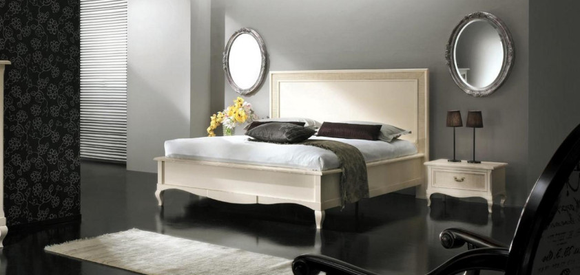 Slaapkamer Bed Nachtkastje Tweepersoonsbed Gestoffeerde Bedden Set Groep Garnituur 3-delig.