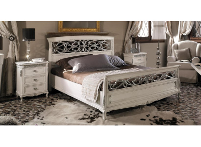 Bed - Bedroom Furniture - Double Bed - Design Beds - Solid Wood - Vaccari cav giovanni
