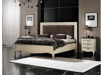 Slaapkamer Bed Nachtkastje Tweepersoonsbed Bekleding Beddenset Groep Set 3-delig.