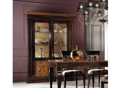 Massief houten dressoir Woonkamer dressoir Dressoir Vaccari Cav Giovanni Vitrines