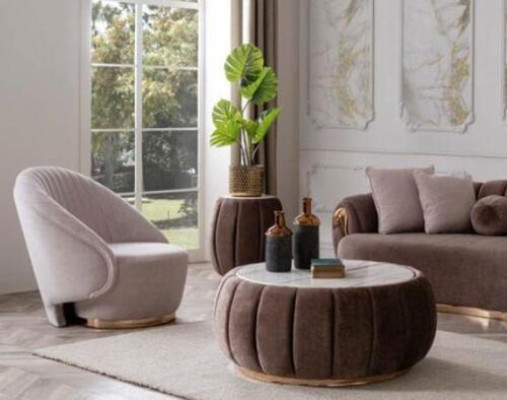 Fauteuil Ontspanningsstoel Fauteuil Stoelen Bekleding Eenpersoons meubels Stof Textiel