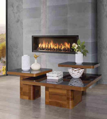 Woonkamer houten tafel set salontafel tafel meubels hout glas set salontafels