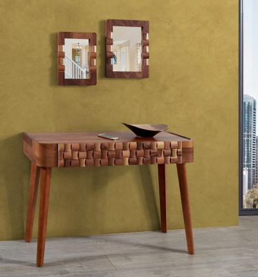 Console Tafel Meubel Stijl Console Kaptafel Italiaanse Stijl Bruin commodes