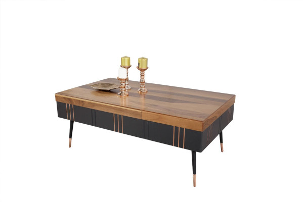 Koffietafel Salontafel Tafel Woonkamer Tafels Bijzettafel Hout Bank 120x68cm