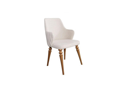 Stoel Stoelen Luxe Ontwerp Fauteuil Hout Bekleding Nieuw Modern Eetkamer Meubels Hout