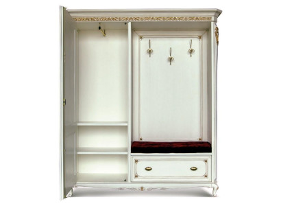 Kledingrek Bovenkleding Kledingkast Gang Spiegel Italiaanse garderobe
