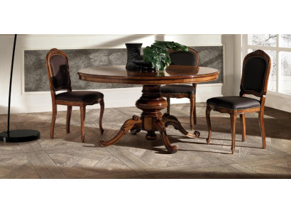 Eetgroep Eettafel Tafel Tafels 4x Armstoel Set Stoel Rond 5-delig Groep Salon