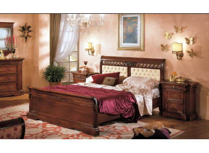 Slaapkamer Bed Nachtkastje Kledingkast Commode Hotel Tweepersoons Nieuwe Set 3-delig.