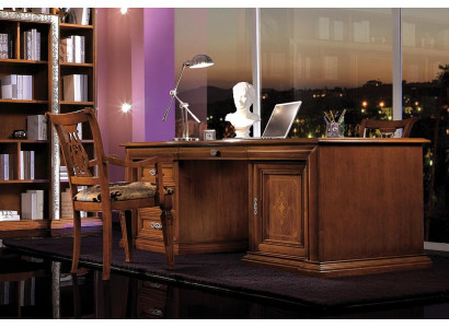 Ontwerper bureau tafel meubelen kantoor bureaus massief houten tafels Italië