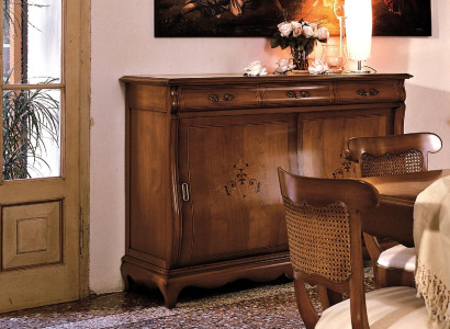 xl Buffet ladekast kast klassiek dressoir console plank hout