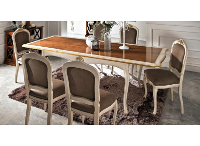 Barok Antieke Stijl Eettafel Tafel Echt Hout Klassiek Design Tafels Italië.