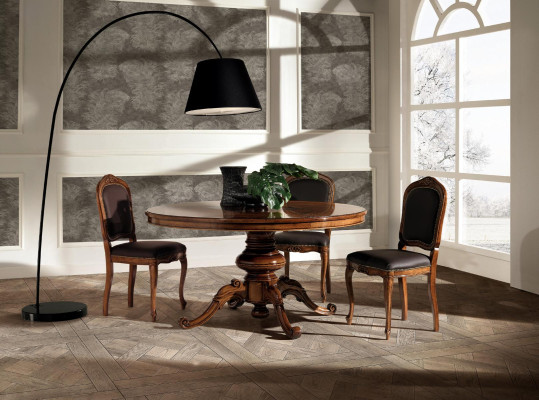 Klassieke eettafel Tafel Ronde tafels Ronde barok rococo meubels Ronde tafels Nieuw