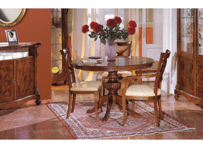 Ontwerp Eetkamer Ronde Tafel Set 4 delige set Italiaanse meubels Complete