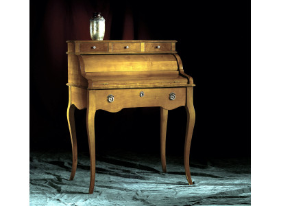Oude bureau Engelse tafels Massief houten tafel Secretaris Italiaans