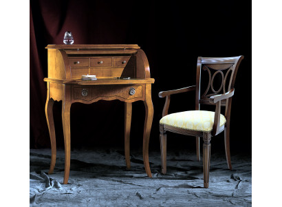 Tafel secretaris schrijf tafels kantoor meubels ontwerp inrichting antiek hout