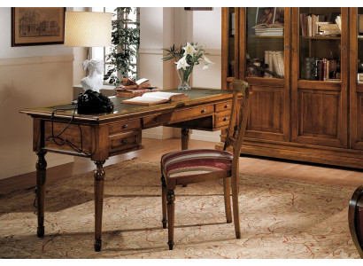Schrijftafel Secretaire Italiaanse meubels Tafel Stoel Set Kantoor 2-delige Schrijftafels