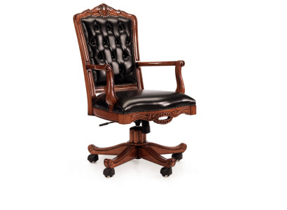 Kantoormeubilair Zitmeubilair Draaistoelen Directiestoel Fauteuil Stoel Kantoor Draaistoel Leder Nieuw
