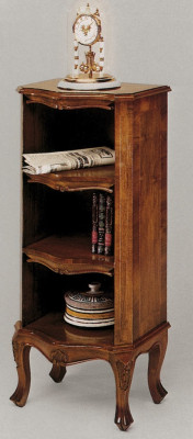 Boekenplank houten kasten ontwerp barok stijl vitrine bar kast massief