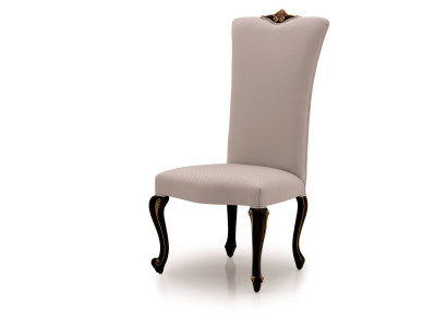 Eetkamerstoel stoel eetkamer stoelen Relax stoel fluweel hout Beige zitontwerp