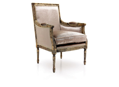 Bekleding TV textiel hout 1-zits design loungestoel club relaxfauteuil stoel