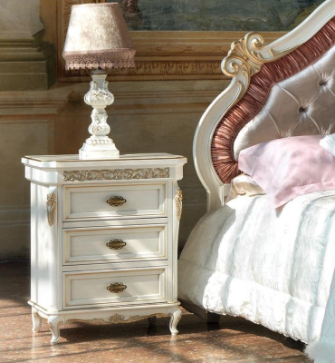 Ontwerp nachttafel console bijzettafel slaapkamer houten glans tafels consoles