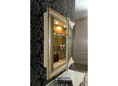 Wandvitrine Kast Klassieke vitrines Woonkamer Woonkamerkasten Dressoir