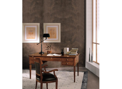 Stoelen bekleding stoel set hout leer rugleuning bank eet zetels tafels 1x Nieuw
