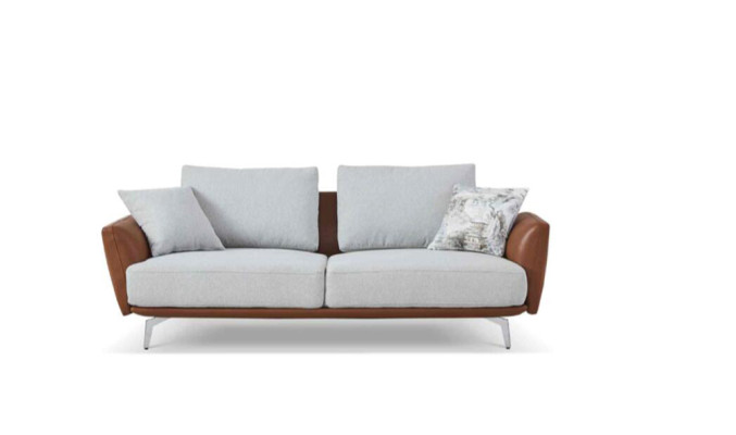 Hoekbank woonlandschap bank bank L-vorm gestoffeerde banken ontwerpgarnituur leer