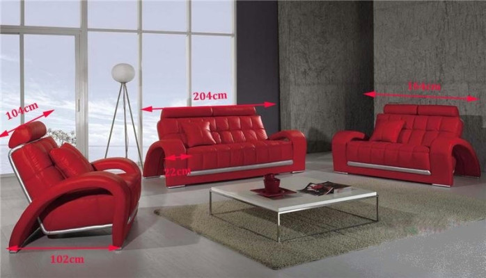 Ledersofa Bank Bankstel Nieuw 3+2-zits bankstel Design Moderne Bank