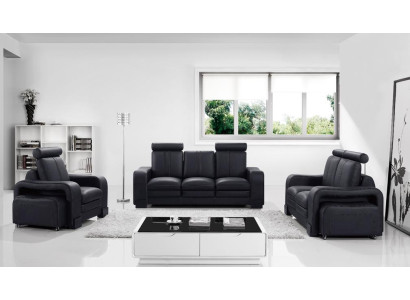 Bankstel 3+1+1-zits set Modern designbank gestoffeerde bank Moderne bankstellen
