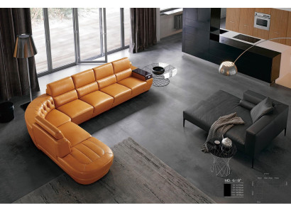 Eckbank Sofa Bank Bekleding Zithoek Woonlandschap Leren Banken Ontwerper