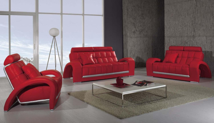 Ledersofa Bank Bankstel Nieuw 3+2-zits bankstel Design Moderne Bank