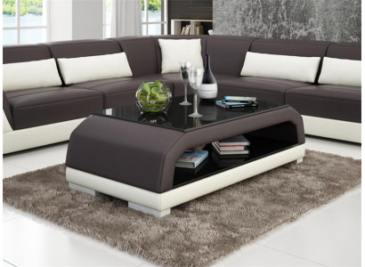 Salontafel koffietafel glazen design tafel bijzettafels tafels woonkamer