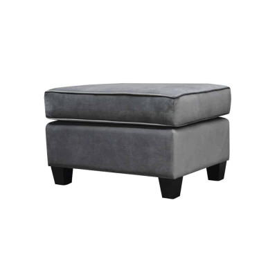 Zitpoef Krukje Poef Poef Zitpoef Voetenbank Ottoman Fluweel 75x53cm