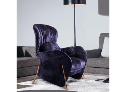Fauteuil Club Lounge Designer Stoel Beklede Bank 1-Zits Ontspannen